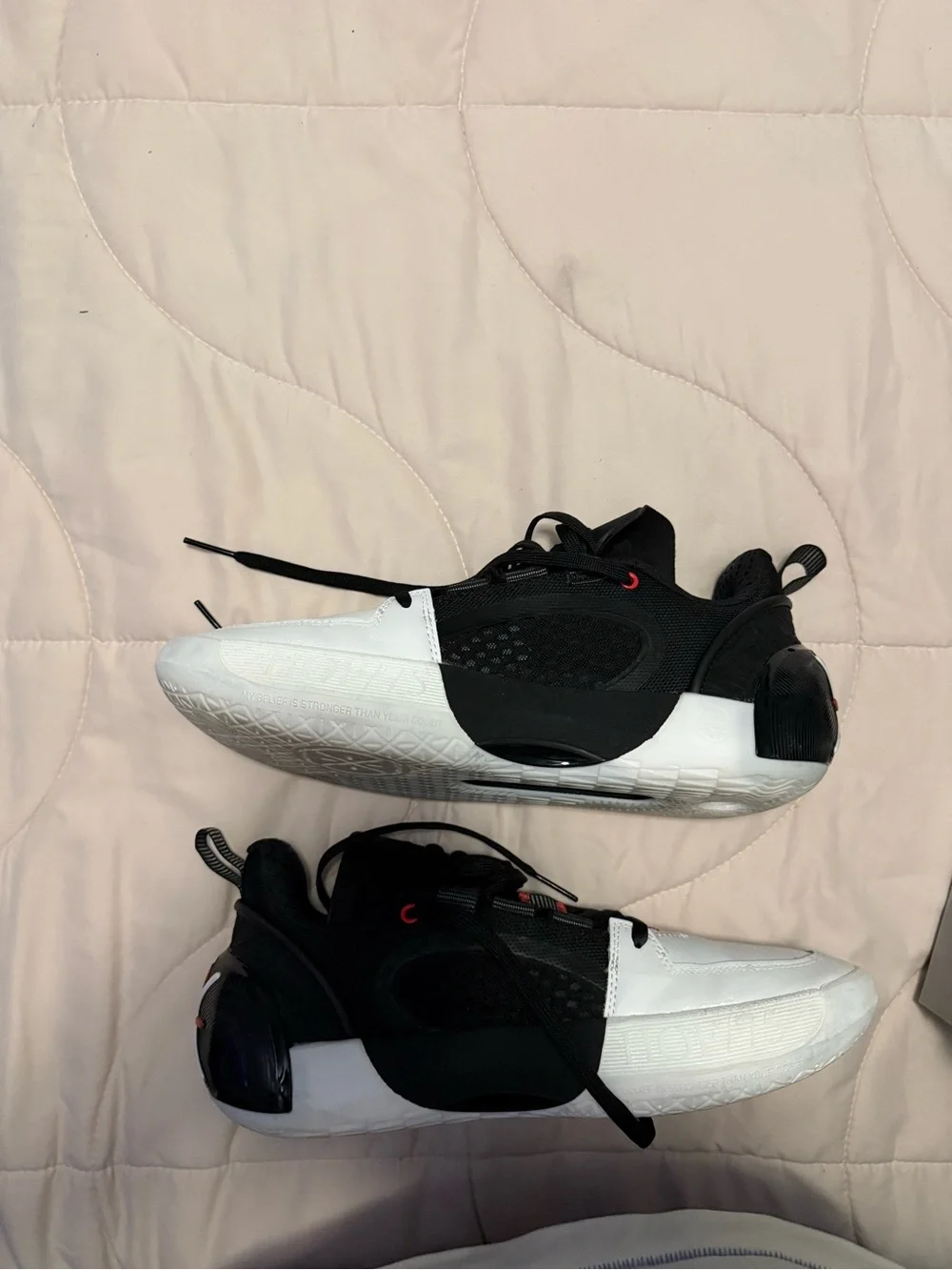 Men's Li Ning Wade all city 12 encore Black and White Performance Sneakers